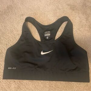 Nike Dri-FIT Black Sports Bra